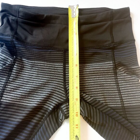 Lululemon Speed Tight II Om Stripe Black Multi 4 - Picture 13 of 14